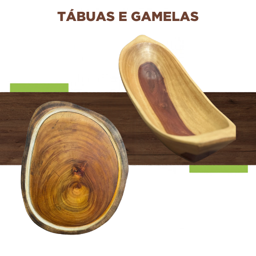 tabuas e gamelas